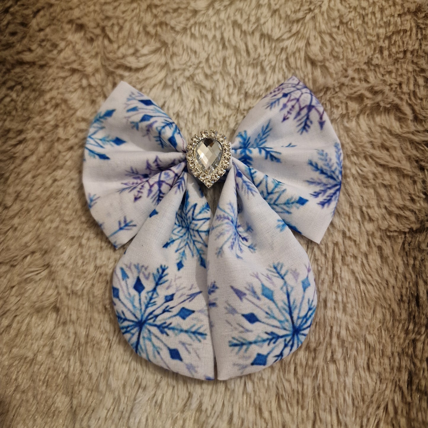 Snowflake Sailor Bow