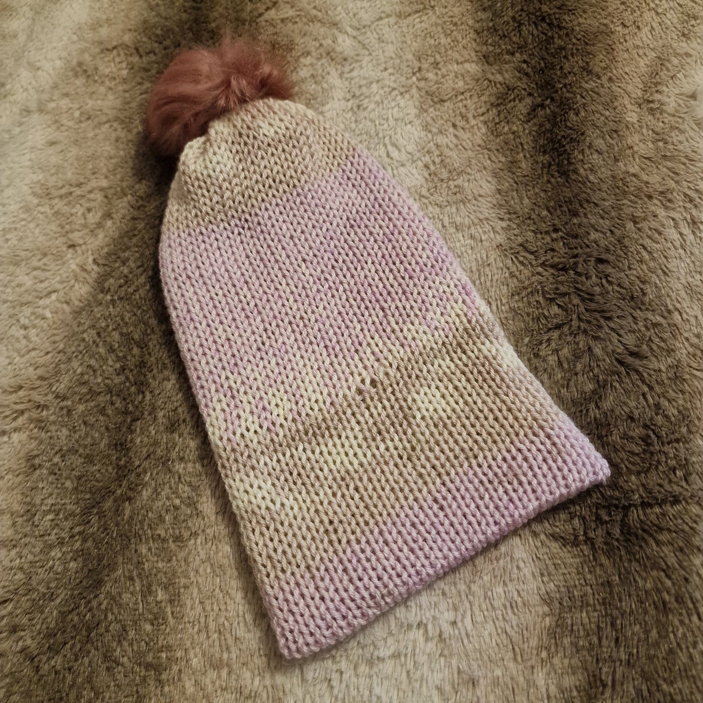 Pink Christmas Bobble Hats