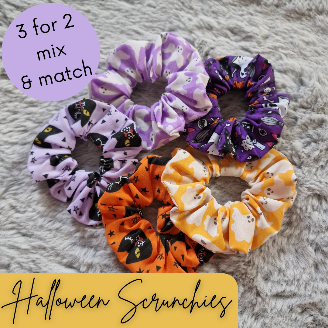 Halloween Scrunchies
