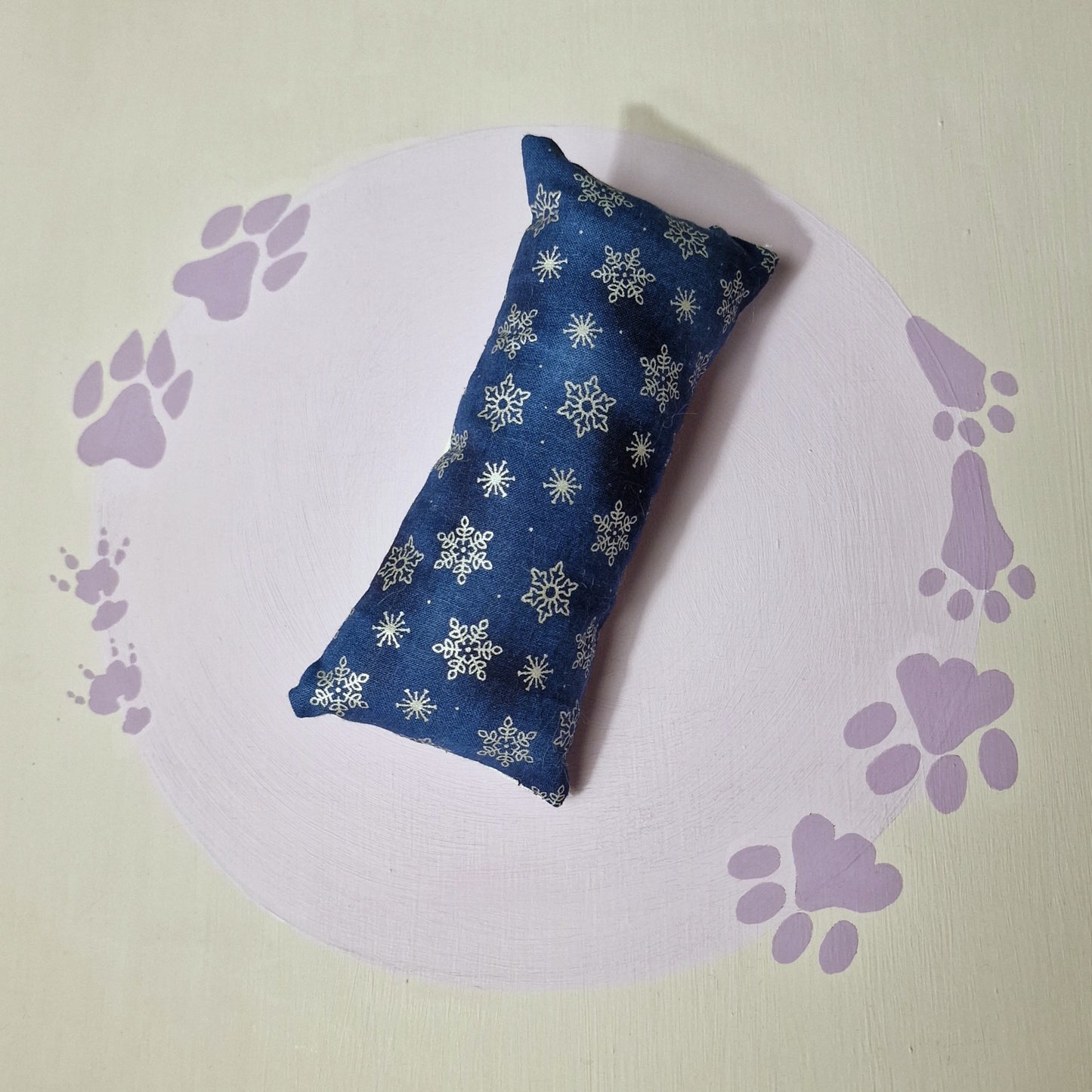 Snowing in the woods