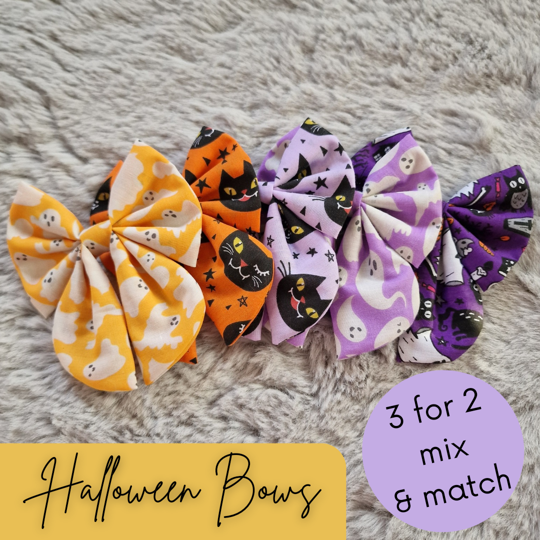 Halloween Sailor Bows
