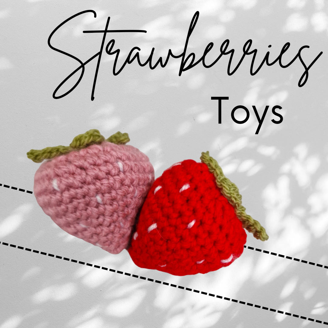 Catnip Strawberry Toys