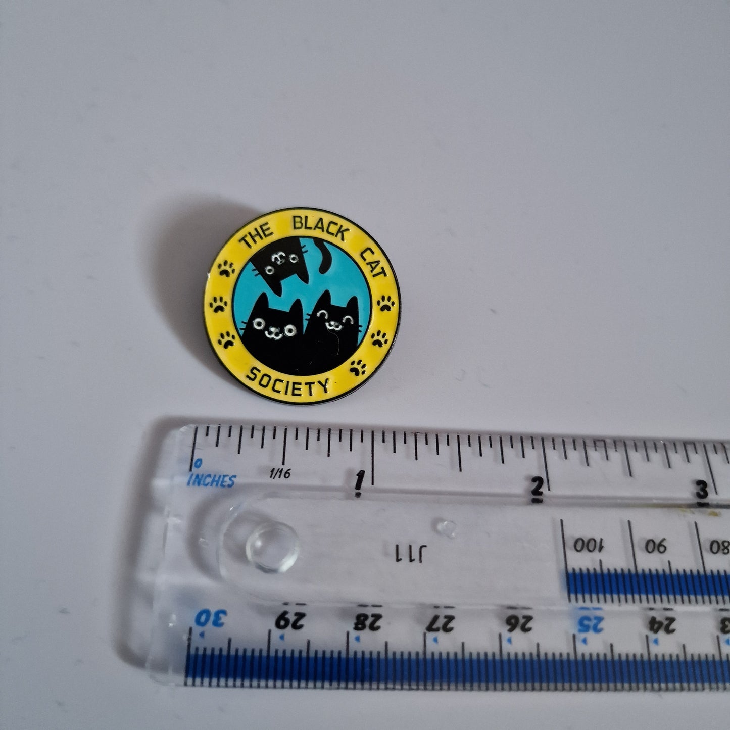 The Black Cat Society Pin