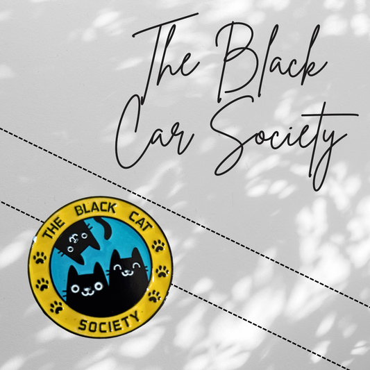 The Black Cat Society Pin