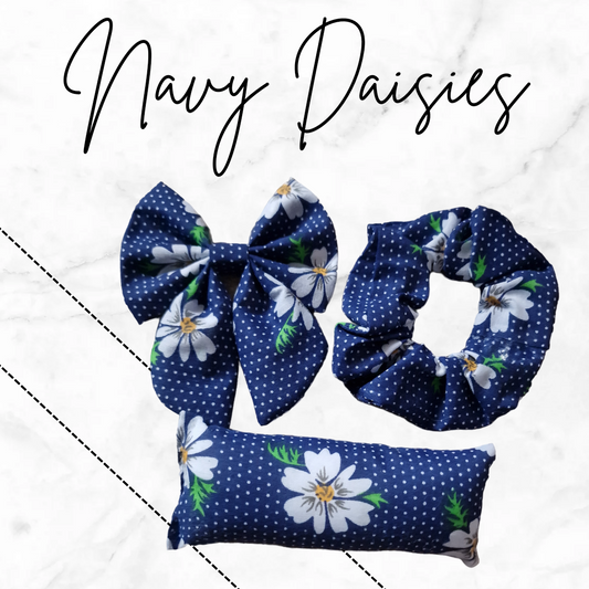 Navy Daisies Bundle