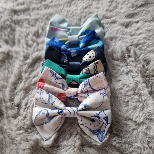 Blue Kitten Bows