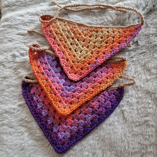 Sunrise Crochet Bandanas