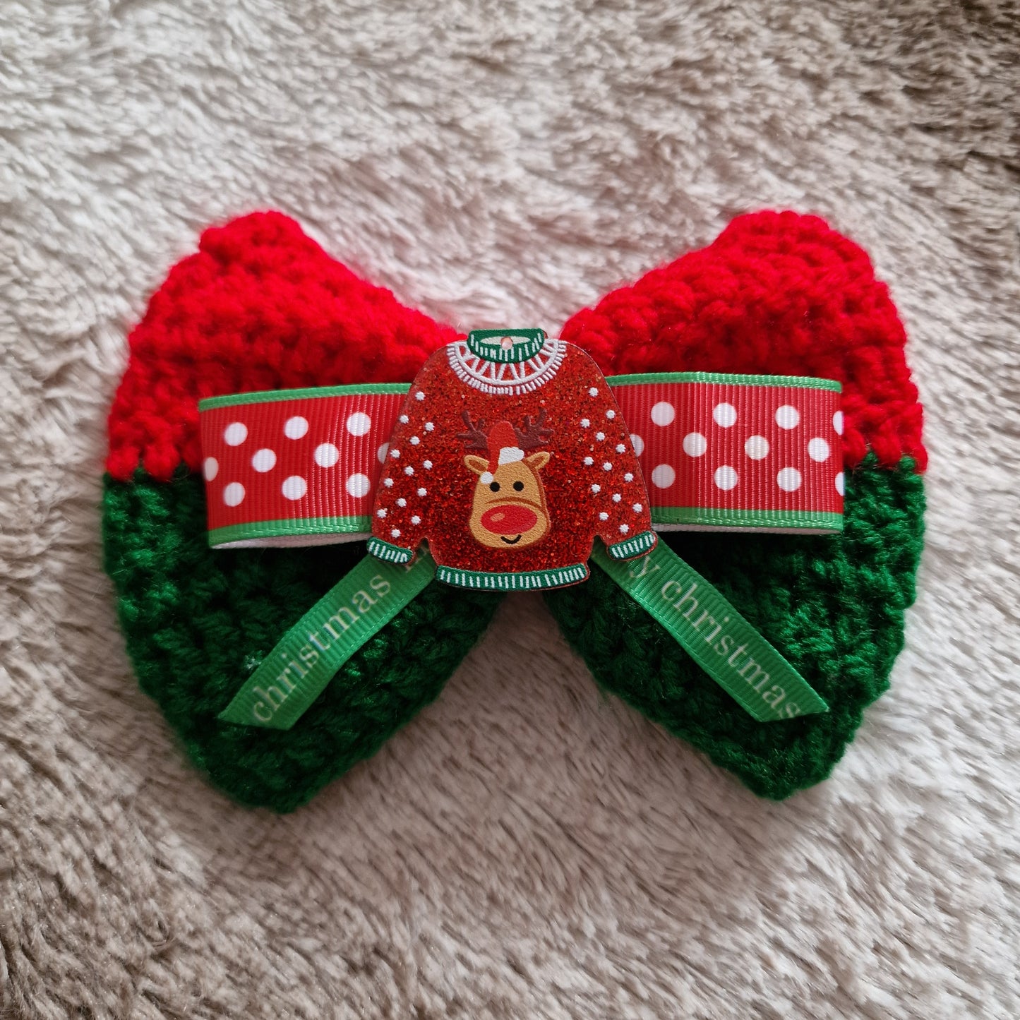 Christmas Jumper Bow