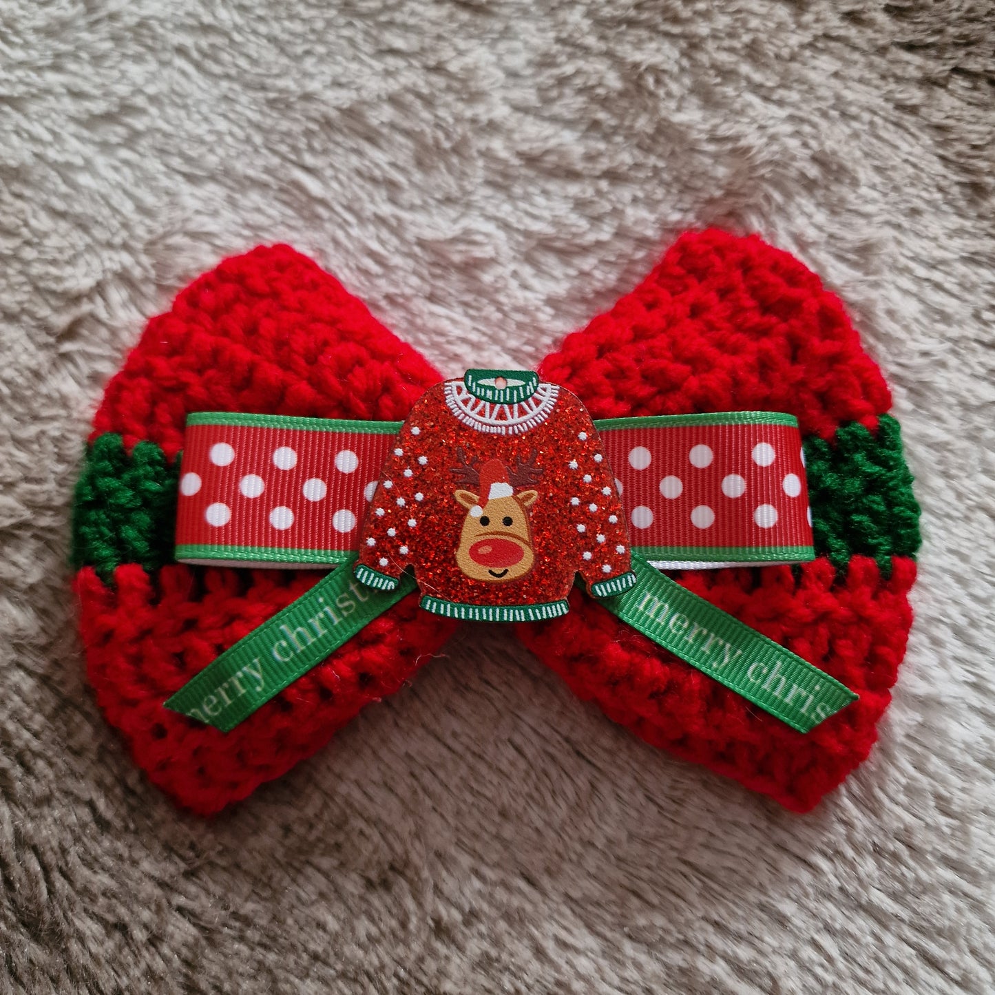 Christmas Jumper Bow