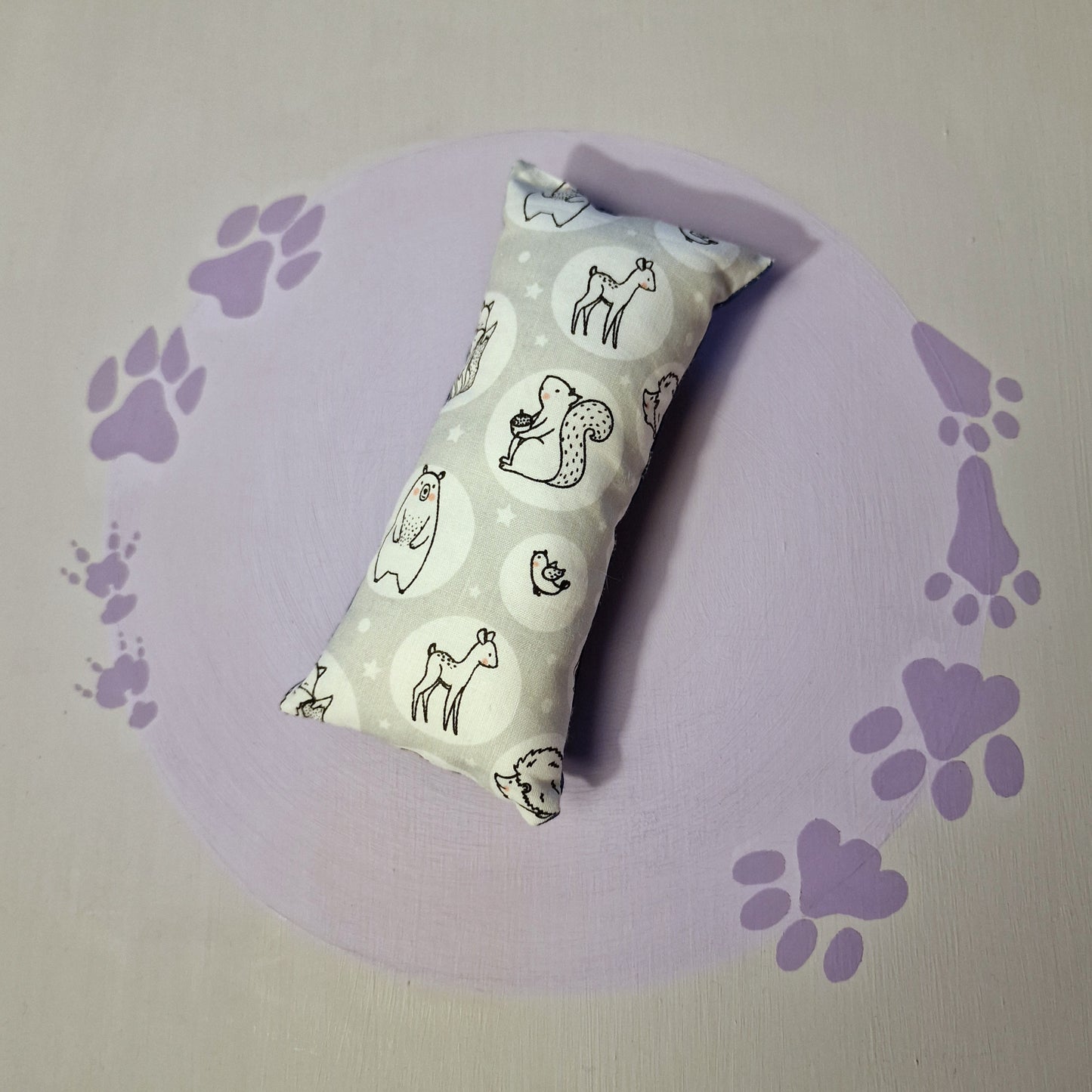 Snowing in the woods