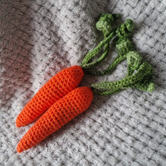Crochet Carrot Toy
