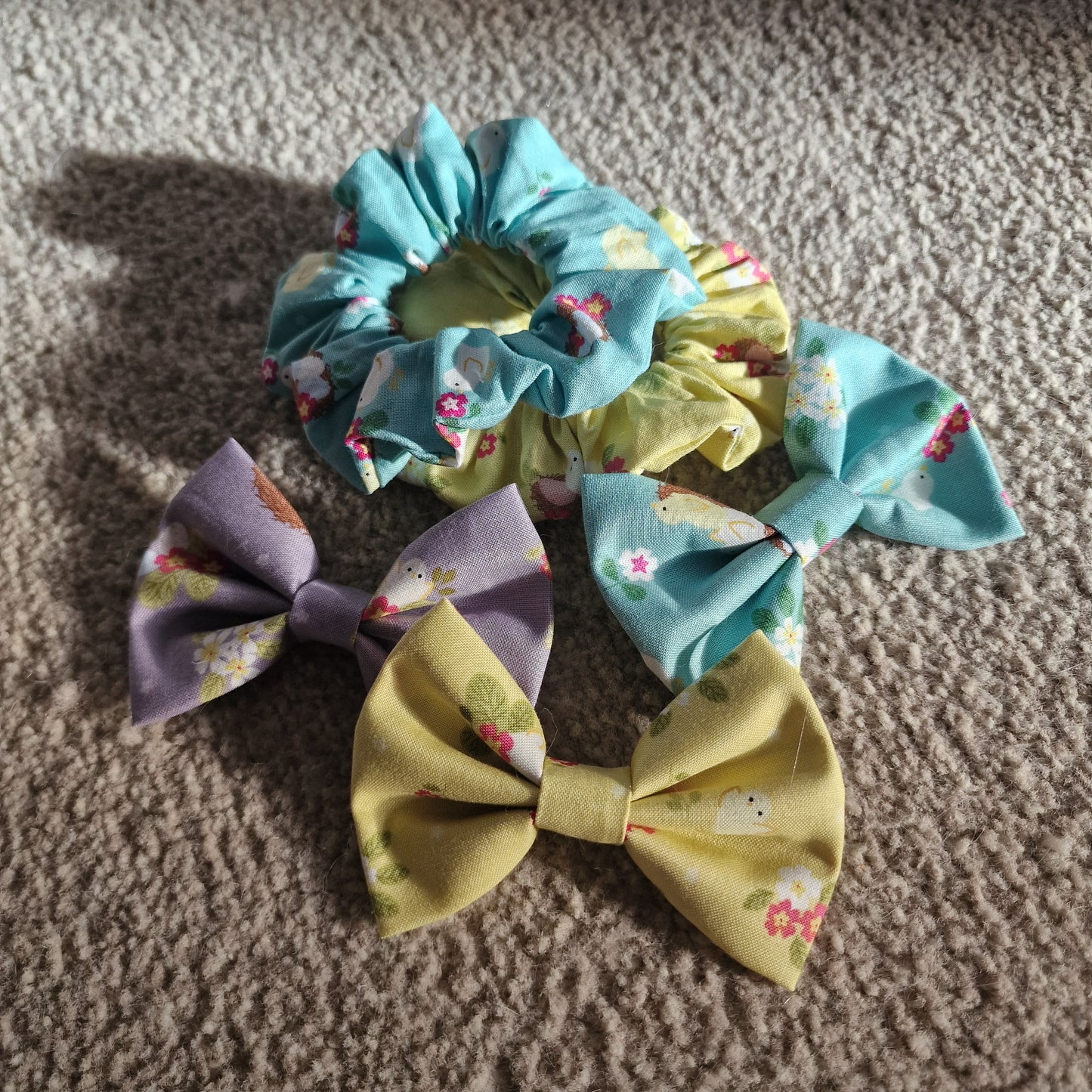 Spring Scrunchies
