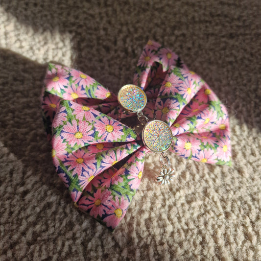 Pink Daisies Bow