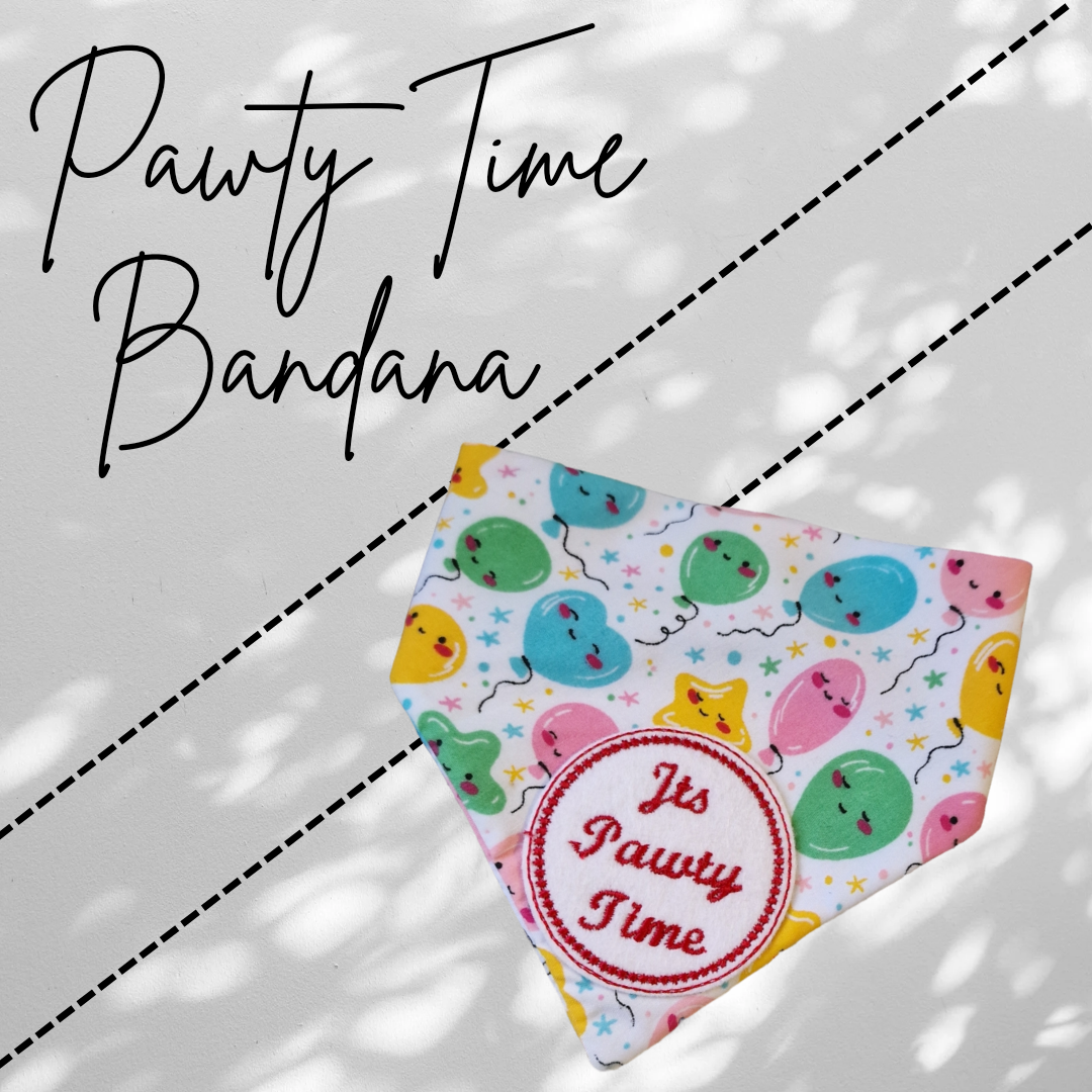 Pawty Time Bandana