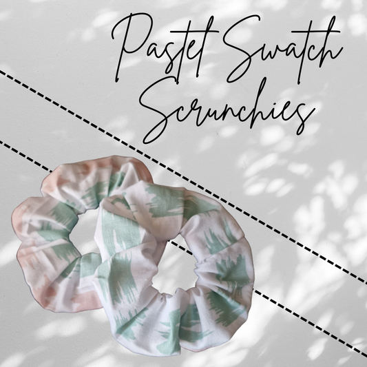 Pastel Swatch Scrunchies